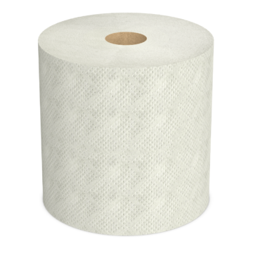 Towels made of Jumbo recycled paper base (embossed, on a 45 mm sleeve)